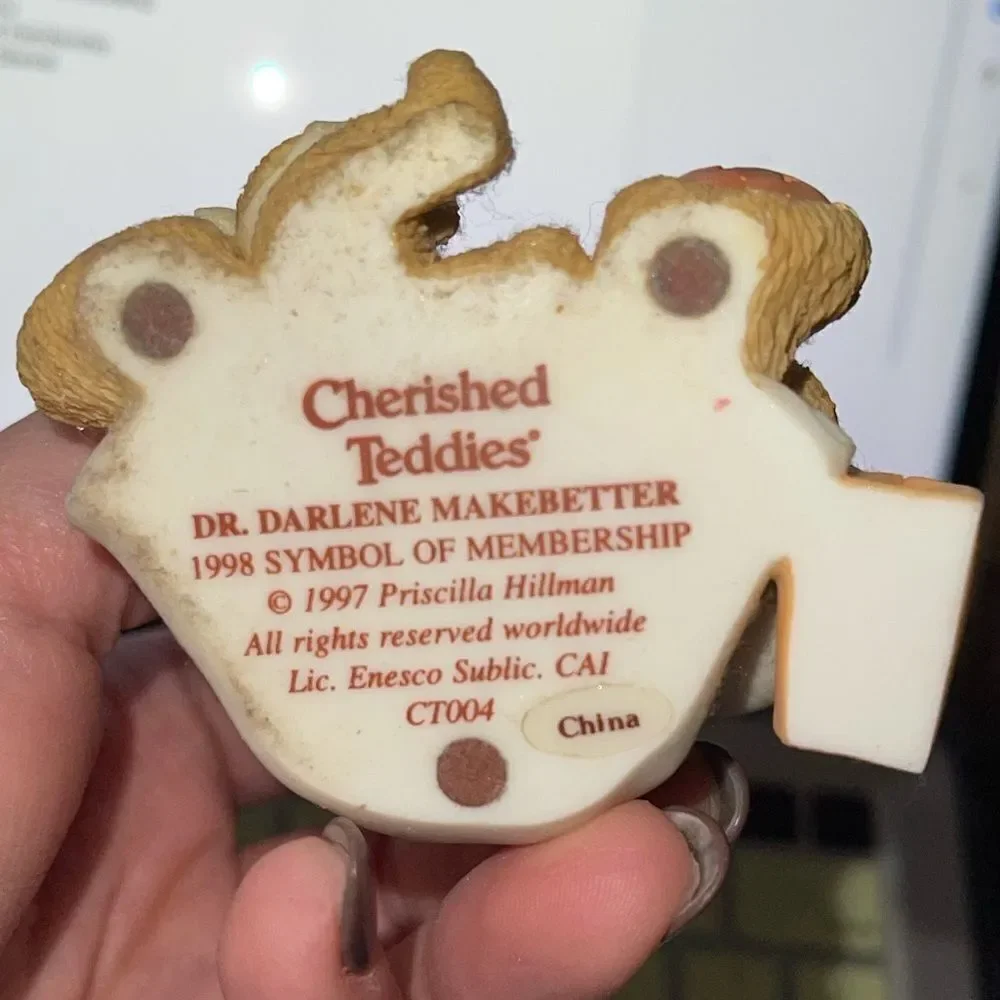 CHERISHED TEDDIES Dr. Darlene CHERISHED TEDDIES Dr. Darlene CHERISHED TEDDIES